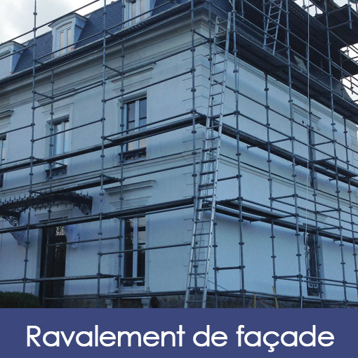 Ravalement de façade à Saint-Maur des Fosses dans le Val de Marne 94 et à Nanterre dans les Hauts de Seine 92
